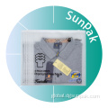 transparent personalized small zipper plastic bags